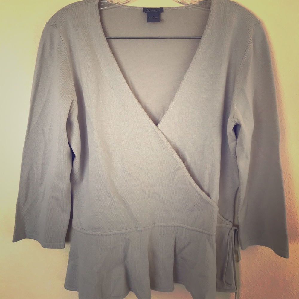 Ann Taylor cream top